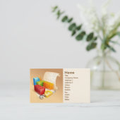 Visitekaartje architect (Staand voorkant)