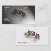 Visitekaartje architect (Voorkant / Achterkant)