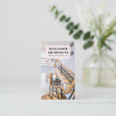Visitekaartje architect (Staand voorkant)