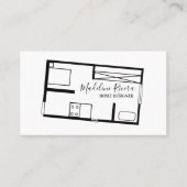 Visitekaartje Architecture Floor Plan Designer (Voorkant)