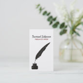 VISITEKAARTJE AUTHORS & WRITERS (Staand voorkant)