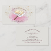 Visitekaartje bakkerij Pastry Chef Baker Ingredien (Voorkant / Achterkant)