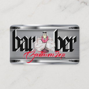 visitekaartje BarberTemplate