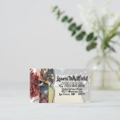 Visitekaartje Beach Sunset Palm String Lights (Staand voorkant)