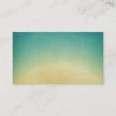 Visitekaartje Beach Sunset Palm String Lights (Achterkant)