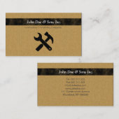 Visitekaartje Beautifull Constructions-pictogram (Voorkant / Achterkant)