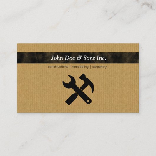 Visitekaartje Beautifull Constructions-pictogram (Voorkant)