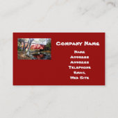 Visitekaartje bedekte brug (Achterkant)