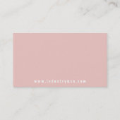 VISITEKAARTJE :: Bedrijfsmatig modern 14 (Achterkant)