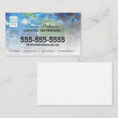 Visitekaartje belastingbedrijf (Voorkant / Achterkant)