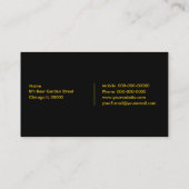 Visitekaartje bier (Achterkant)