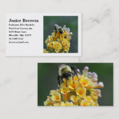Visitekaartje bijen (Voorkant / Achterkant)