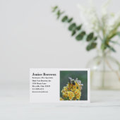 Visitekaartje bijen (Staand voorkant)