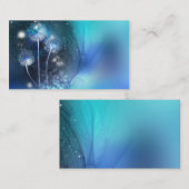 visitekaartje blauw fantasieles (Voorkant / Achterkant)