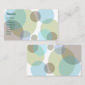 Visitekaartje Blauwe belletjes (Voorkant / Achterkant)