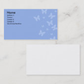 Visitekaartje Blauwe Butterflies (Voorkant / Achterkant)