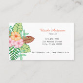 Visitekaartje Blokkerpatroon (Achterkant)