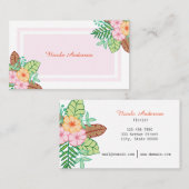 Visitekaartje Blokkerpatroon (Voorkant / Achterkant)