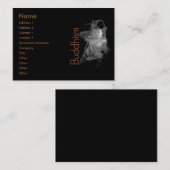 Visitekaartje boeddhisme (Voorkant / Achterkant)