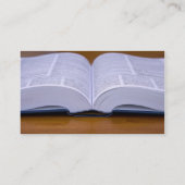 Visitekaartje boeken (Achterkant)