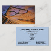 Visitekaartje boekhoudpraktijk (Voorkant / Achterkant)