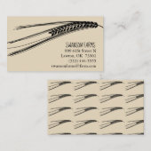 visitekaartje Boerderij Tarwethema (Voorkant / Achterkant)