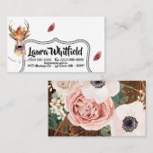 visitekaartje boho hert Buck Head Browning Bohemia (Voorkant / Achterkant)