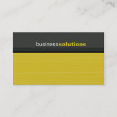 VISITEKAARTJE Bold Modern Lineair Mosterdgrijs (Voorkant)