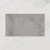 visitekaartje bonsai art noodlijdend grijs (Achterkant)