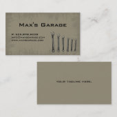 Visitekaartje bouwcontract (Voorkant / Achterkant)