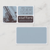 Visitekaartje bouwkraan (Voorkant / Achterkant)