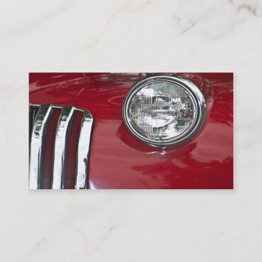 Visitekaartje brandend vrachtwagen (Voorkant)