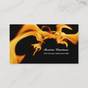 visitekaartje brandsignaal