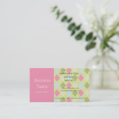 Visitekaartje Bright Diamond Pattern 2 (Staand voorkant)