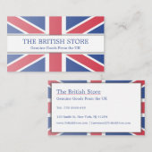  Visitekaartje Britse vlag (Voorkant / Achterkant)