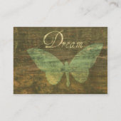 Visitekaartje Bronze Dream Butterfly Chubby (Achterkant)