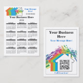 visitekaartje Calendar RealtyMart (Voorkant / Achterkant)