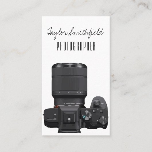 Visitekaartje camera (Voorkant)