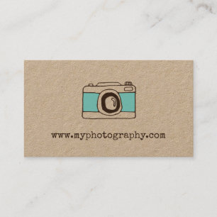 Visitekaartje  camera fotografie