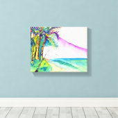 visitekaartje canvas afdruk (Insitu (Houten vloer))