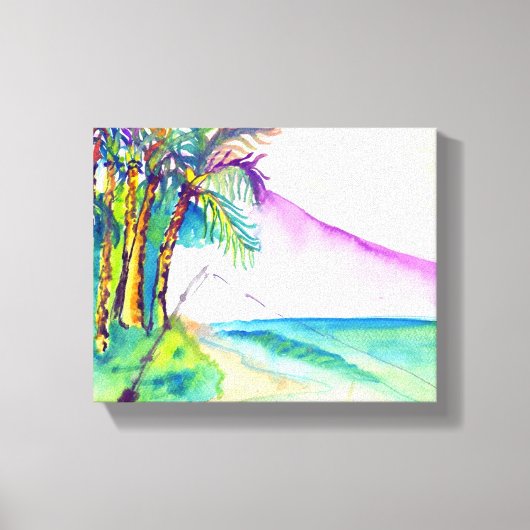 visitekaartje canvas afdruk (Voorkant)