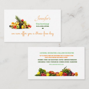 Visitekaartje Catering Service