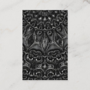 Visitekaartje Charcoal Mandala