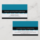 VISITEKAARTJE:: checker 1L Visitekaartje (Voorkant / Achterkant)