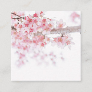 VISITEKAARTJE : CHERRY BLOSSOMS