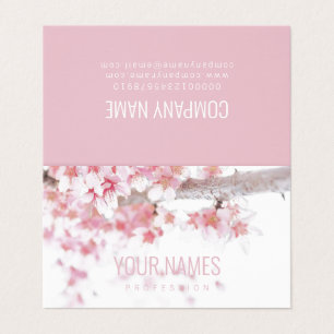 VISITEKAARTJE : CHERRY BLOSSOMS