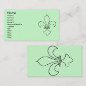 Visitekaartje Christelijke symbolen (Voorkant / Achterkant)