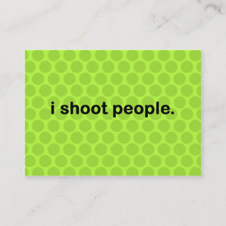 visitekaartje - CHUBBY