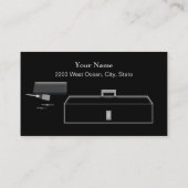 Visitekaartje Computer Repair Service (Achterkant)