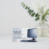 Visitekaartje computertechnicus (Staand voorkant)